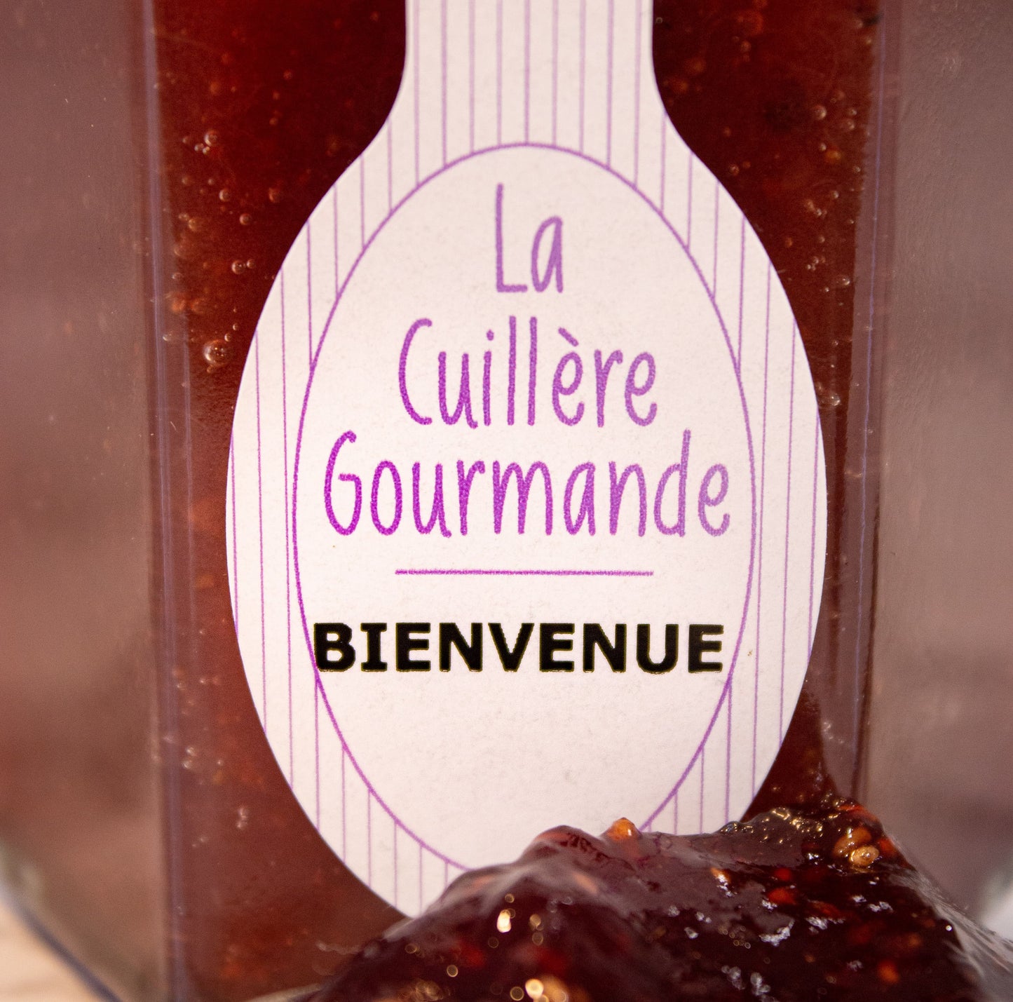 Confiture de fraise et sa note de coquelicot 130g