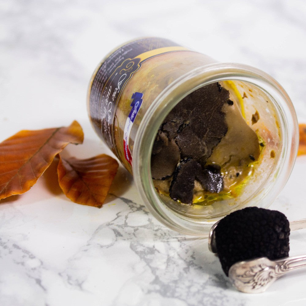 Foie gras de canard entier truffé à 10% - 110g
