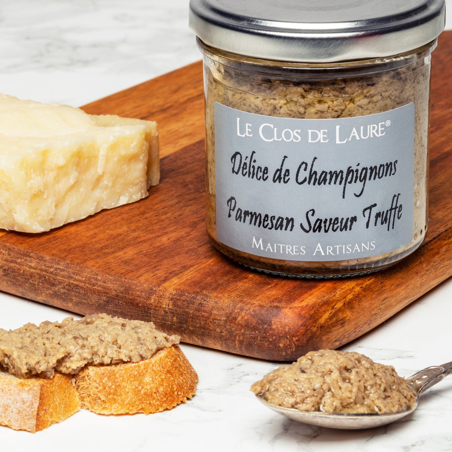 Délice de champignons, parmesan AOP, saveur truffe - 90g