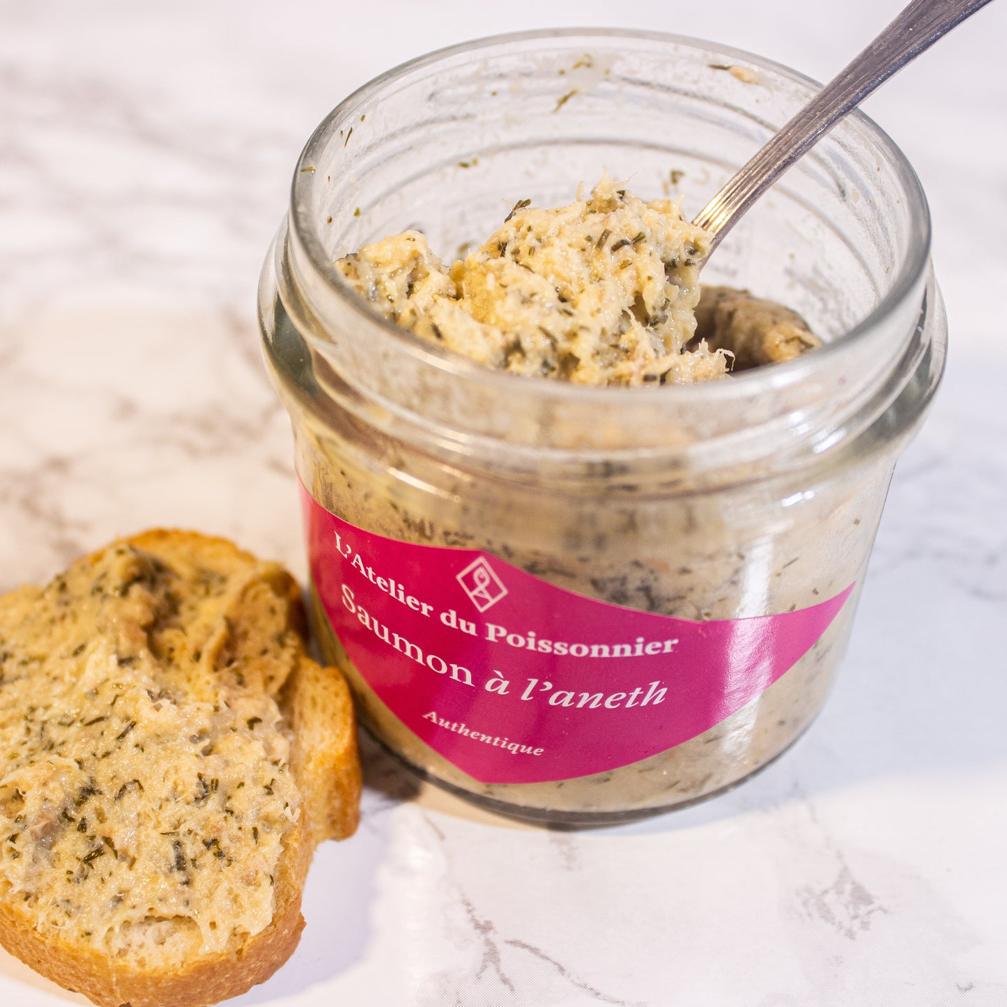 Rillettes de saumon à l'aneth 90g