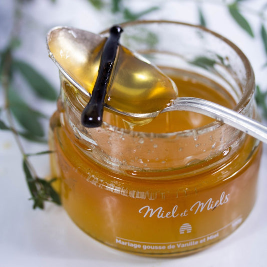 Miel et gousse de vanille - 150g