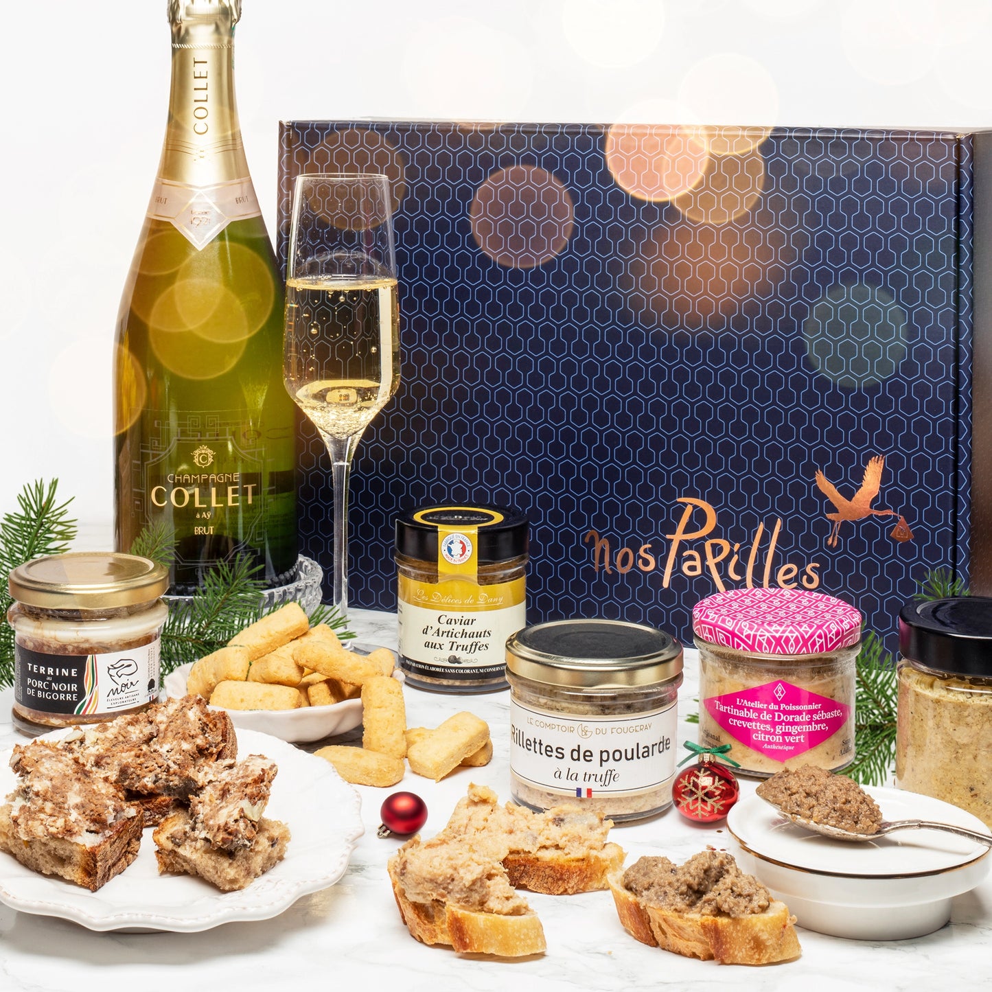 Panier Apéritif Tout en Bulles