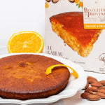 Gâteau moelleux amande, orange BIO - 240g