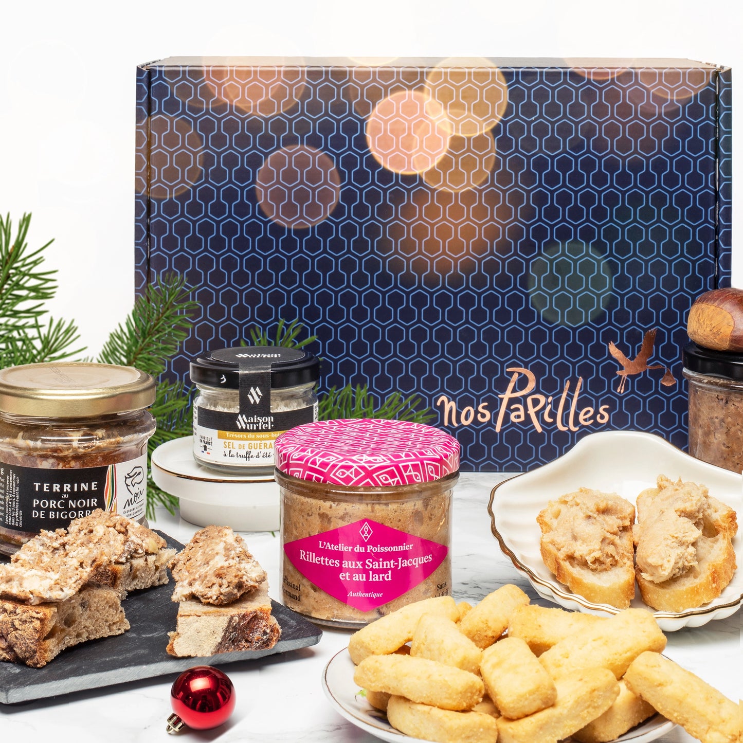 Panier Pensée Festive