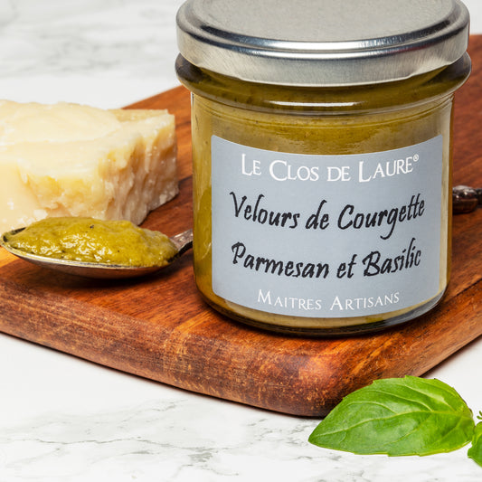 Velours de courgette basilic parmesan AOP - 90g