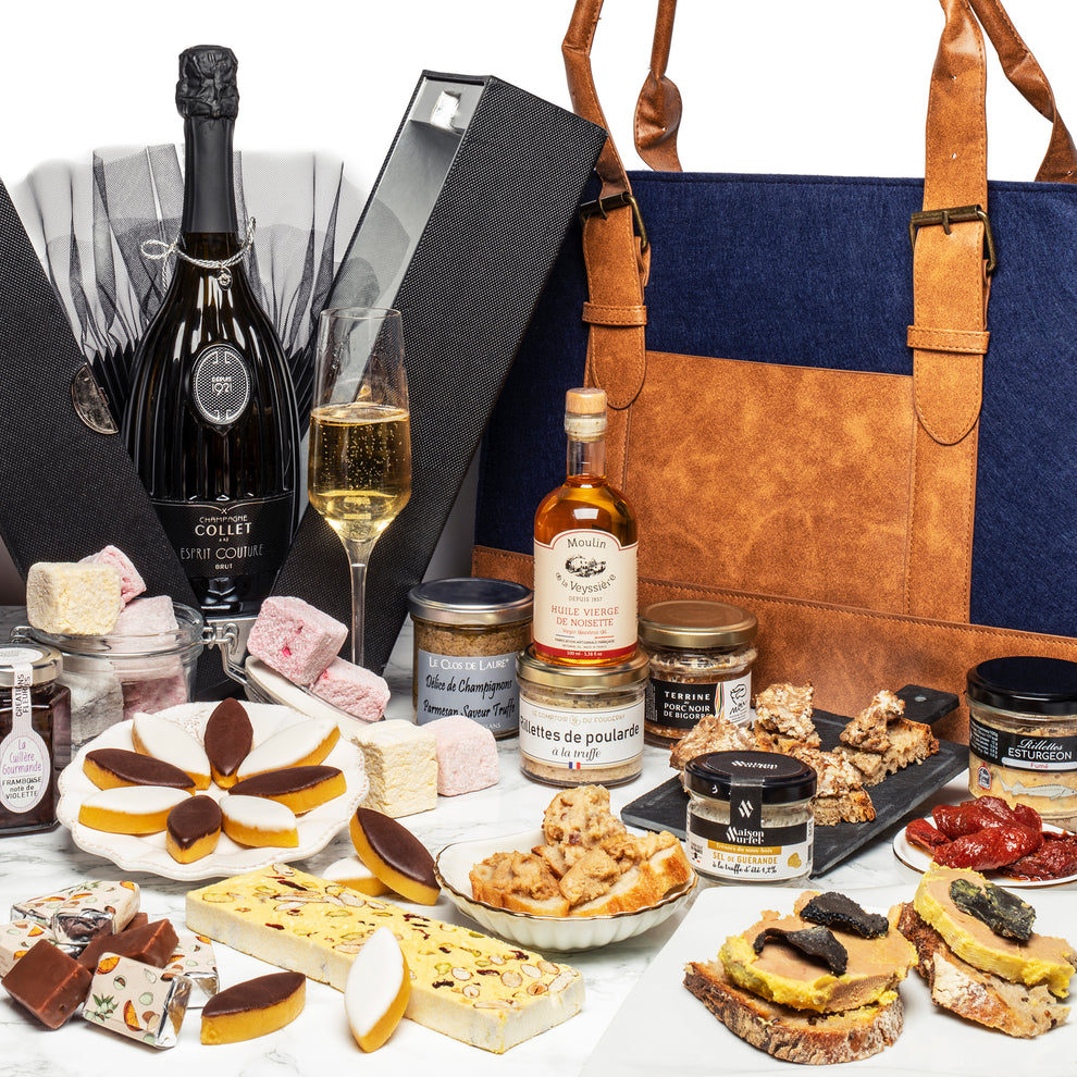 Panier Voyage Somptueux — Nos Papilles